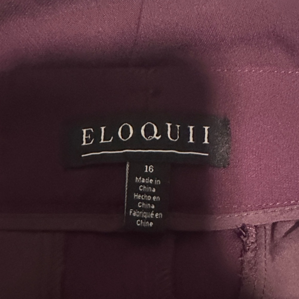 Eloquii Deep Purple Apparel